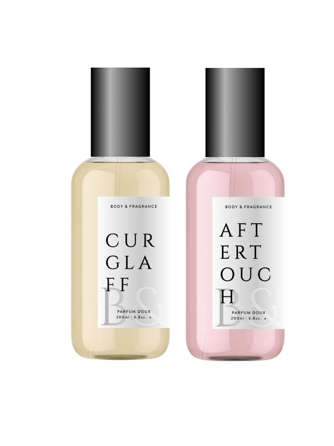 

B&F Set of Curglaff - After Touch Parfum Doux - 200 ml Each, Pink