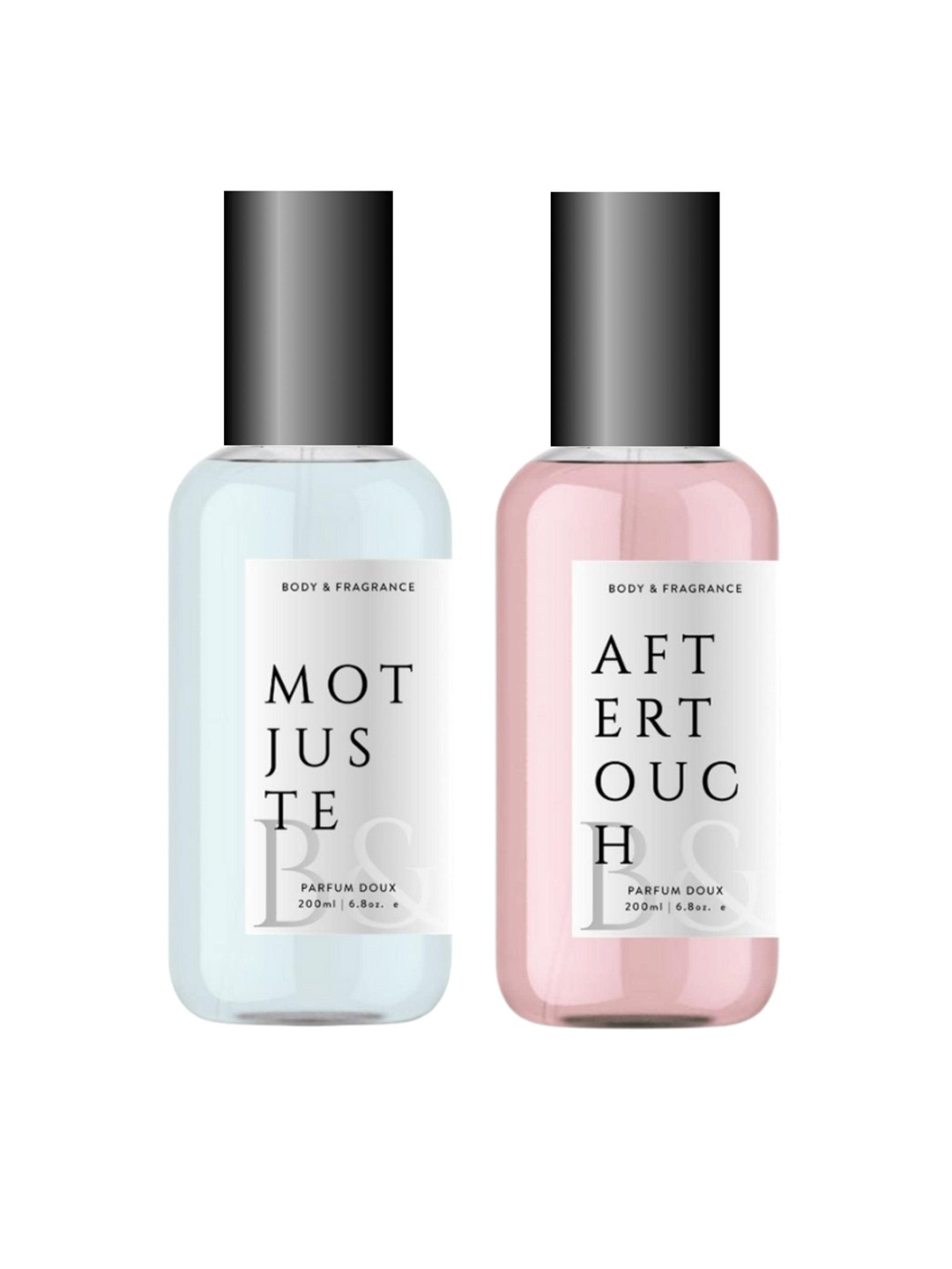 

B&F Set of Mot Juste - After Touch Parfum Doux - 200 ml Each, Blue