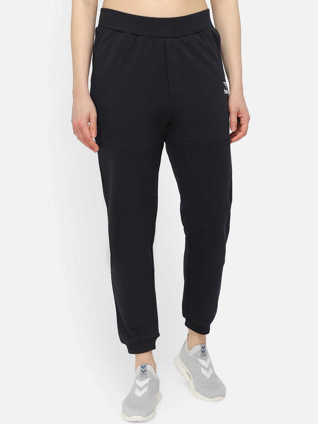 

hummel Navy Blue Knitted Regular Fit Cotton Joggers