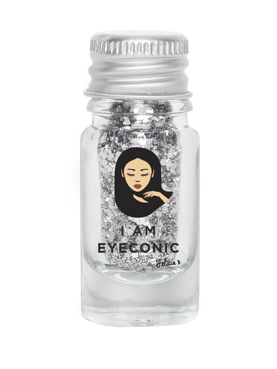 

I AM EYECONIC 3D Cosmetic Glitters 4 g - Mirror, Silver