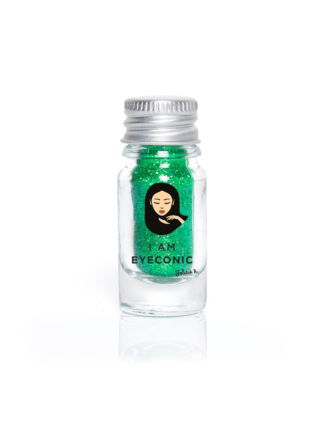 

I AM EYECONIC Fine Cosmetic Glitter Eyeshadow - Tenny Bikini, Green