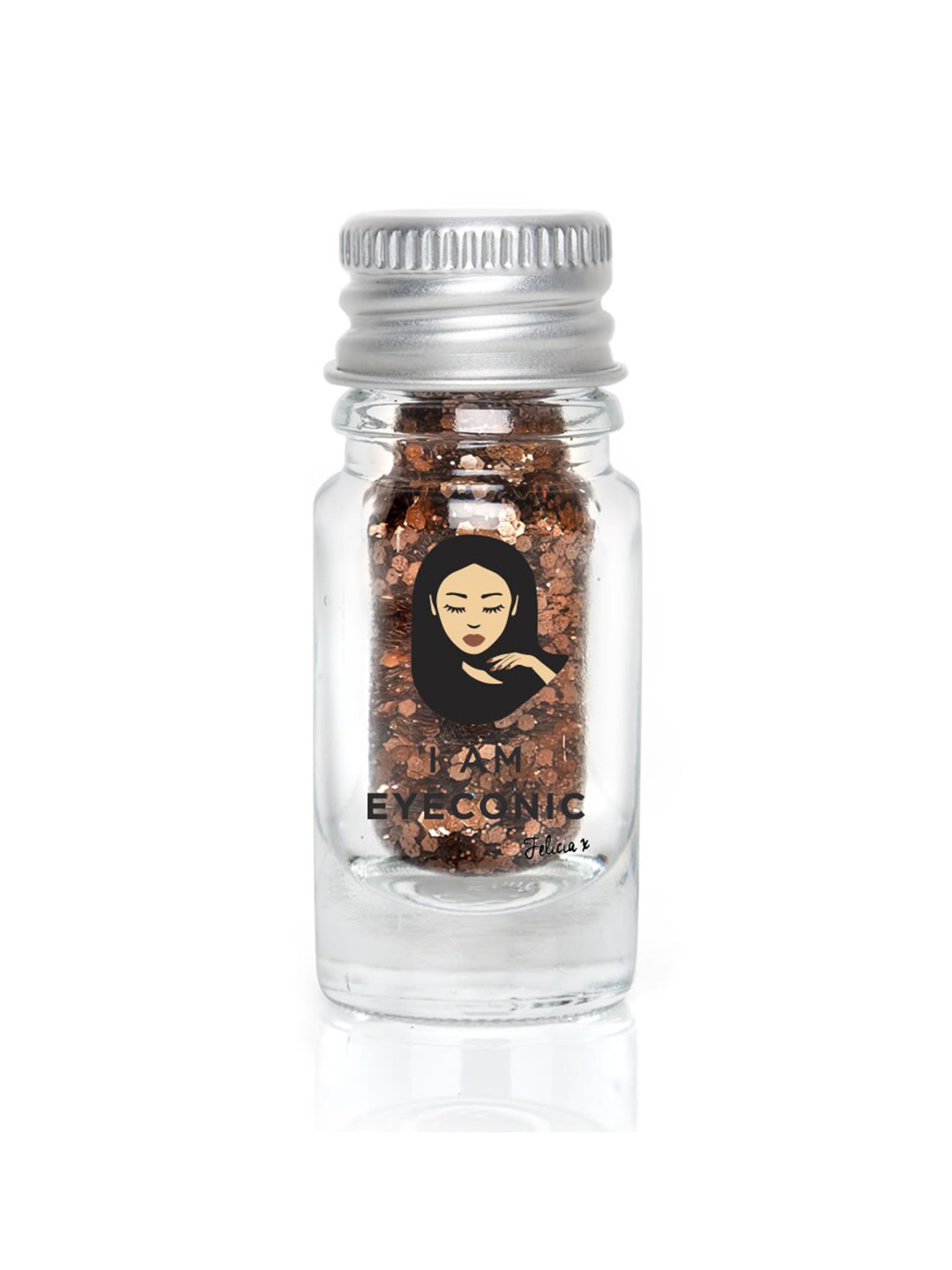 

I AM EYECONIC 3D Cosmetic Glitters 4 g - Chocolate, Coffee brown