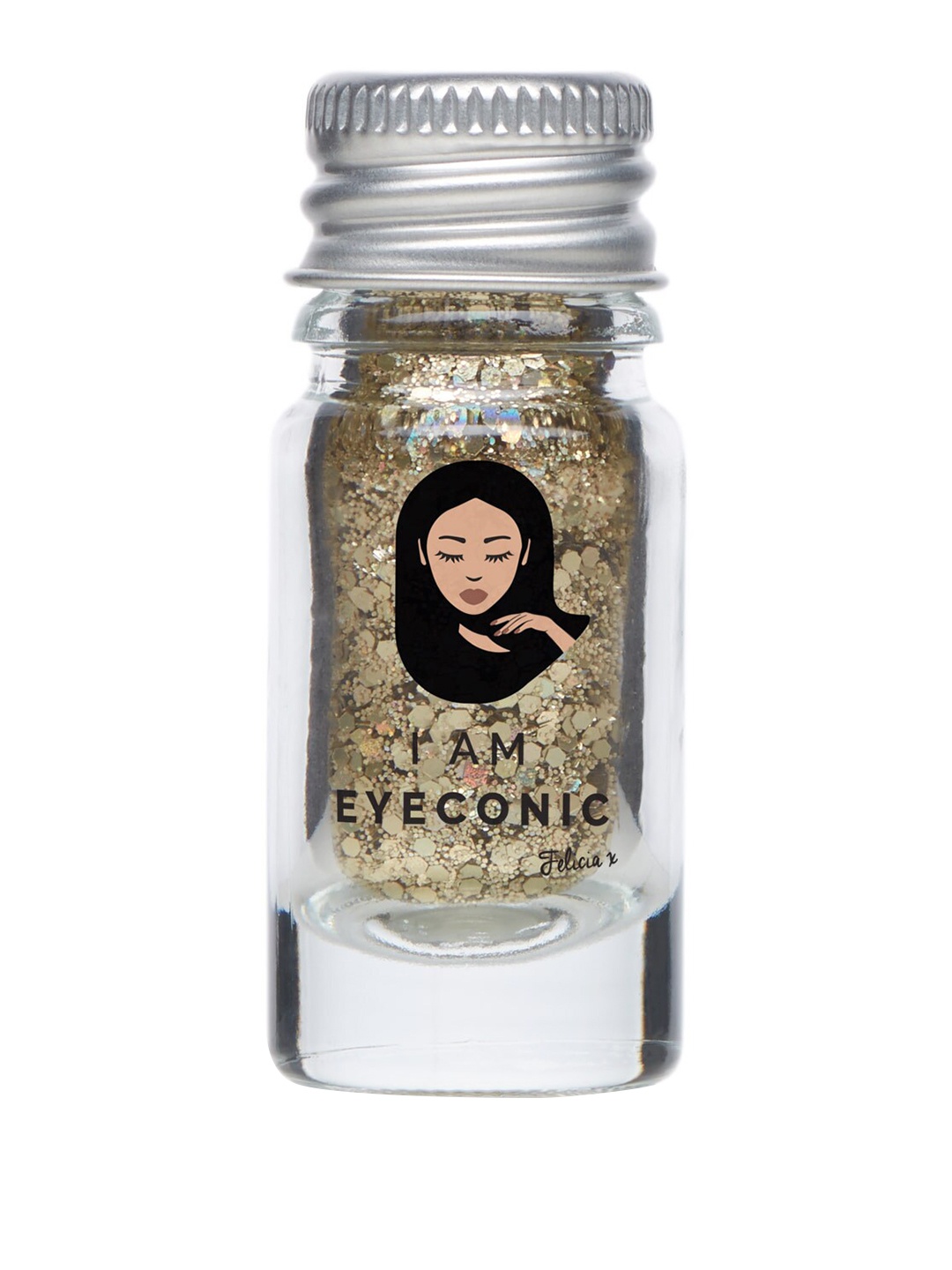 

I AM EYECONIC 3D Cosmetic Glitters 4 g - Its Lit, Gold
