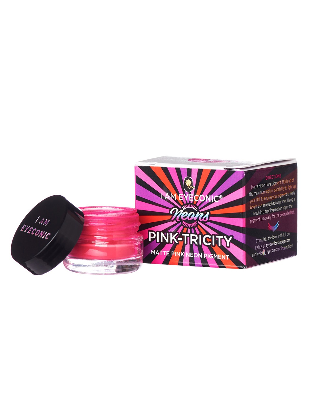 

I AM EYECONIC Neon Matte Pigment Eyeshadow - Pink Tricity