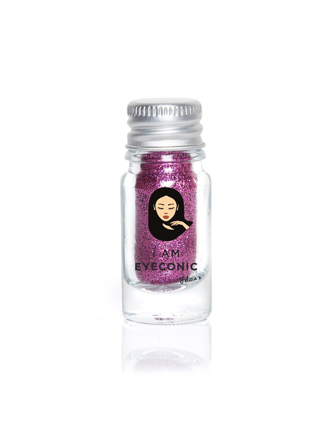 

I AM EYECONIC 3D Cosmetic Glitters Eyeshadow - Mermaid Kiss, Pink