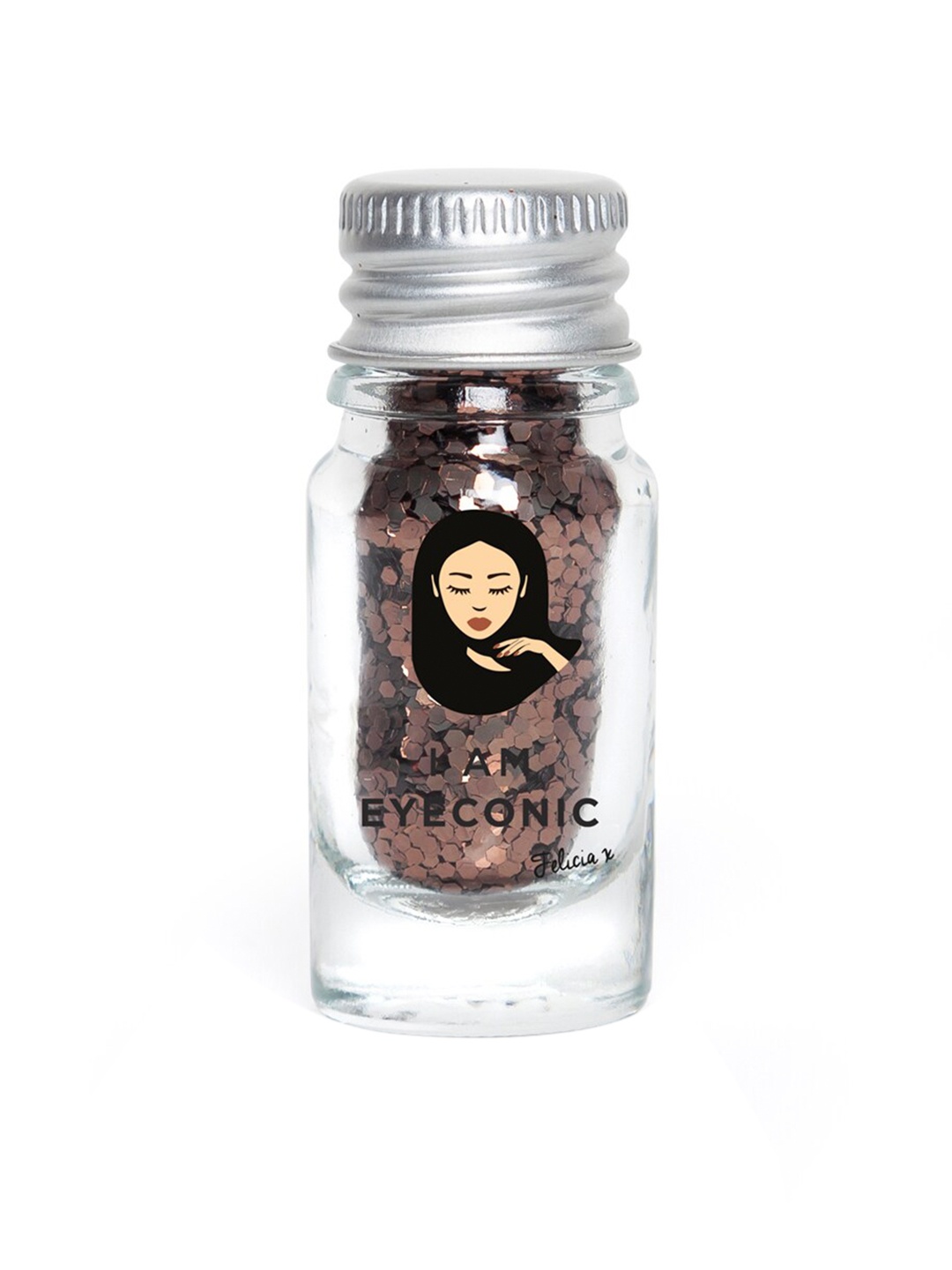 

I AM EYECONIC 3D Cosmetic Glitters - Brown & Boujee, Copper