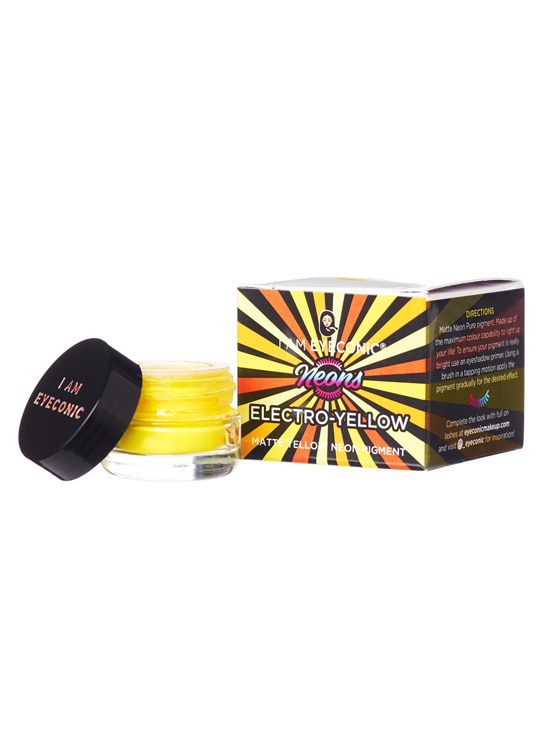 

I AM EYECONIC Neon Matte Pigment Eyeshadow - Electro Yellow
