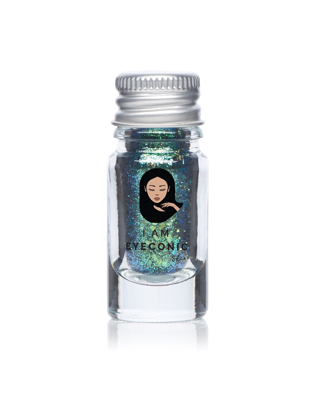 

I AM EYECONIC Fine Cosmetic Glitter Eyeshadow - Money Moves, Blue
