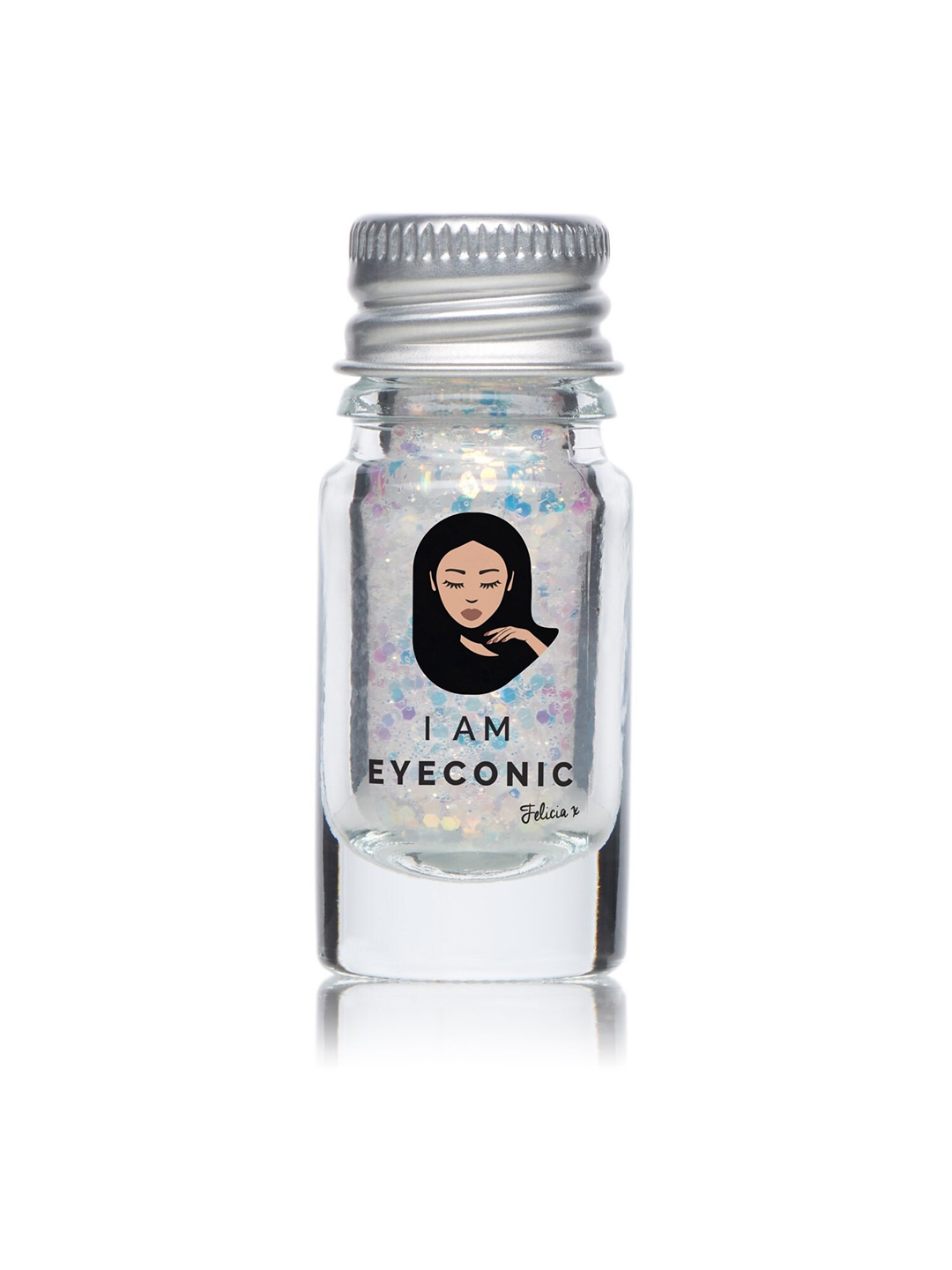 

I AM EYECONIC 3D Cosmetic Glitters Eyeshadow - Spotlight, White