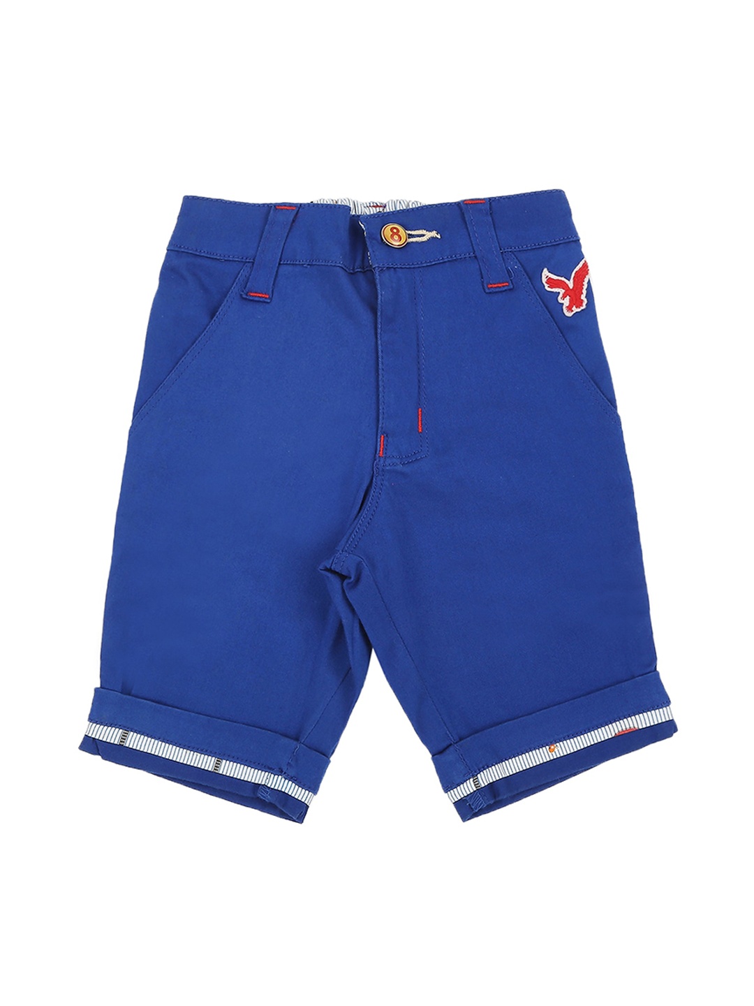 

Actuel Boys Blue Solid Shorts