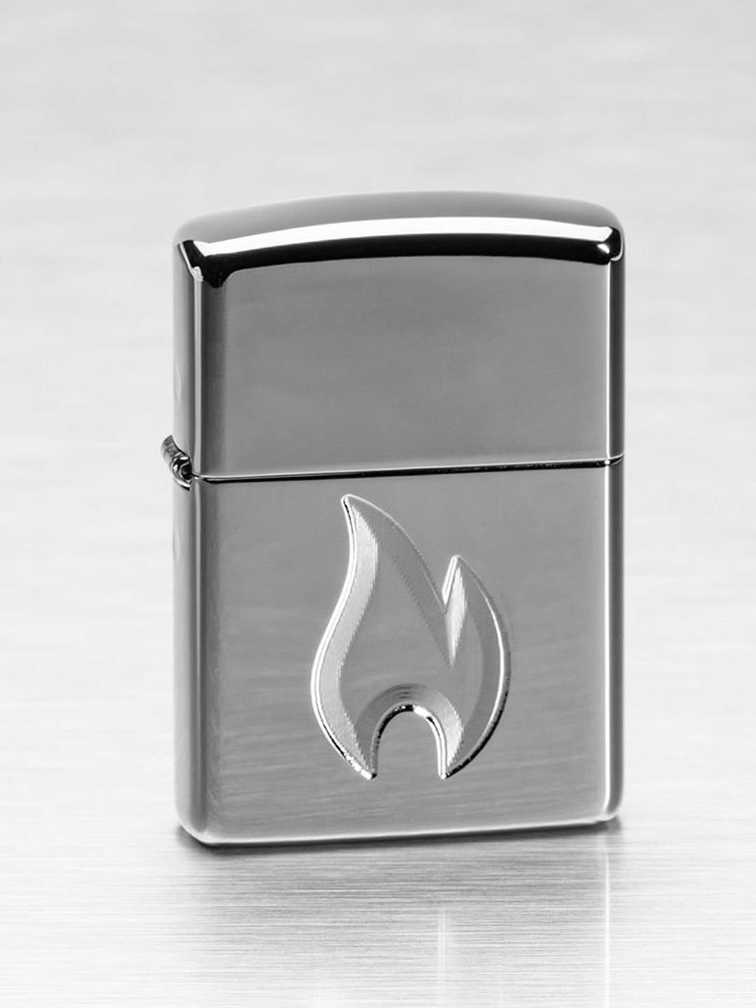

Zippo Zippo Flame Design Pocket Lighter, Black