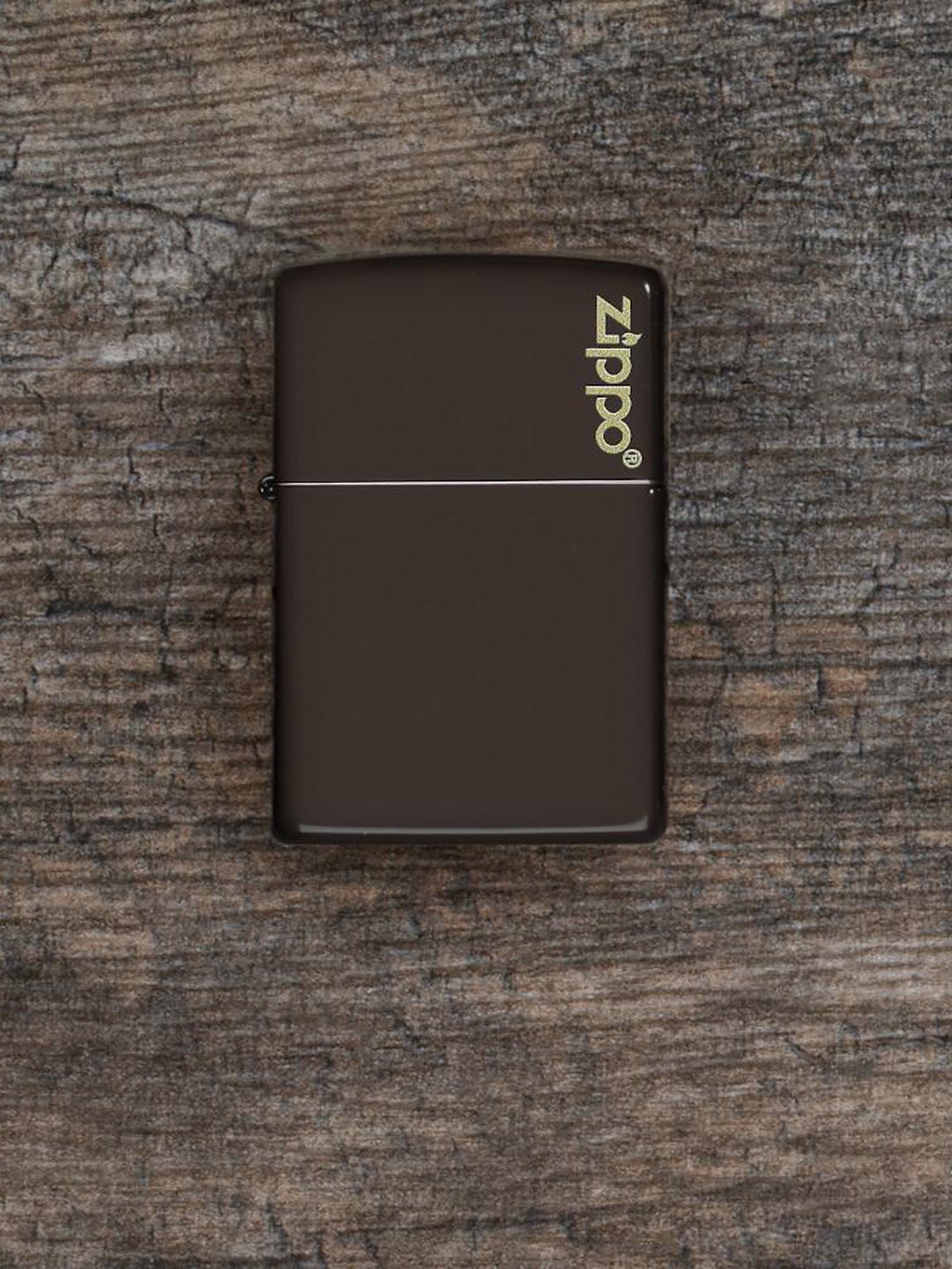 

Zippo Classic Brown Zippo Logo Pocket Lighter, Black