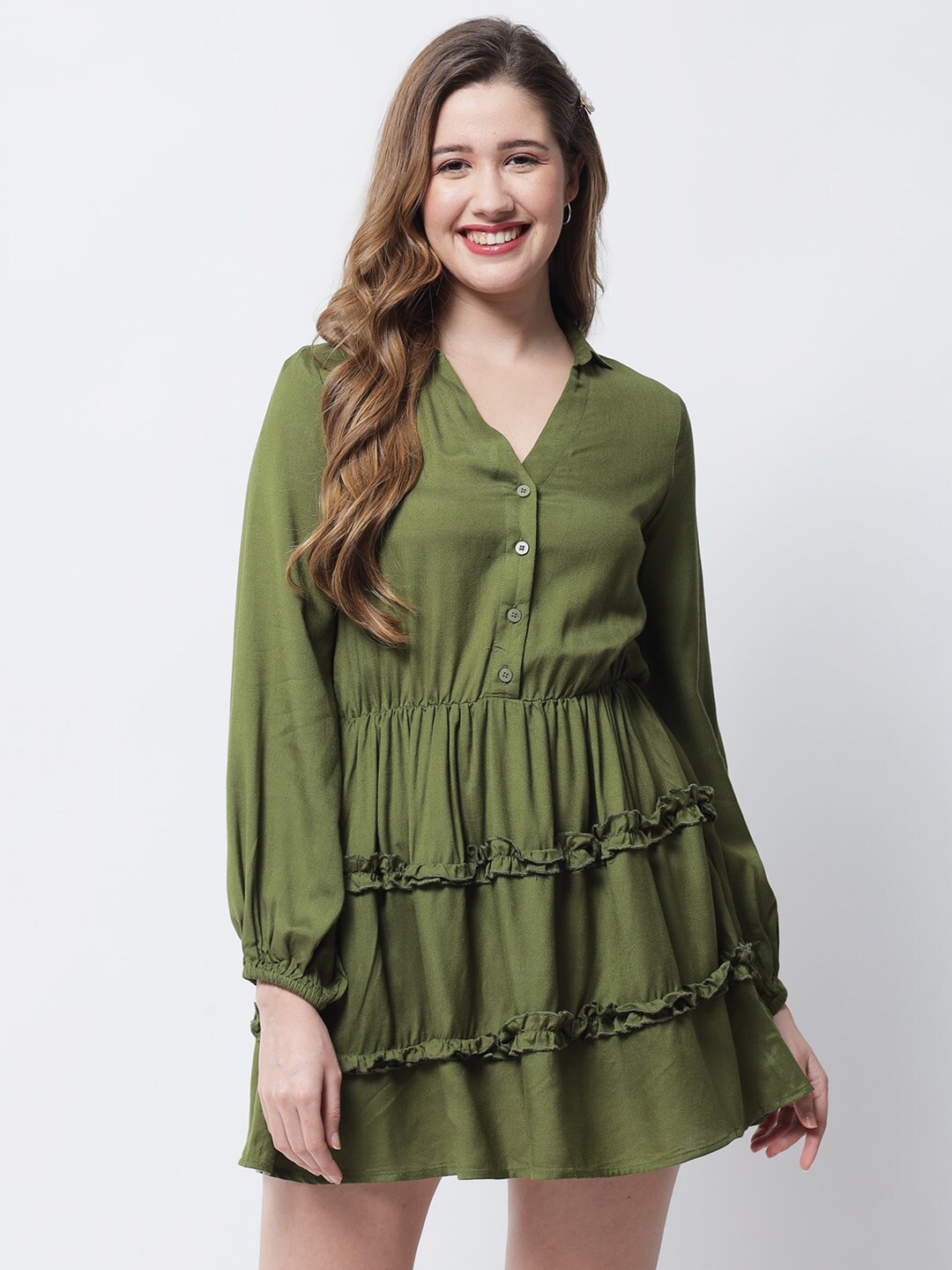 

VANCA ECO Green Dress