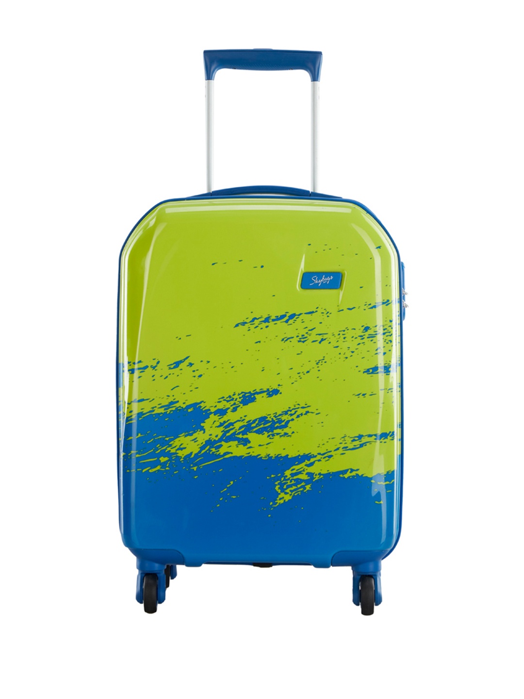 

Skybags Yellow & Blue Horizon 55 360 Cabin Trolley Suitcase