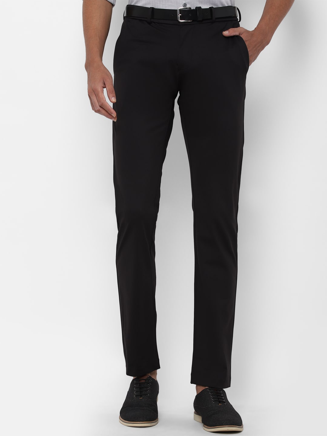 

Allen Solly Men Black Slim Fit Chinos Trousers