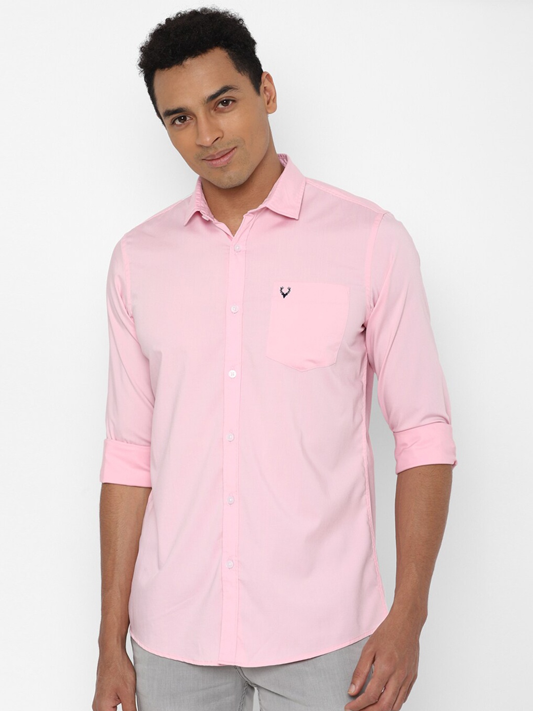 

Allen Solly Sport Men Pink Casual Shirt