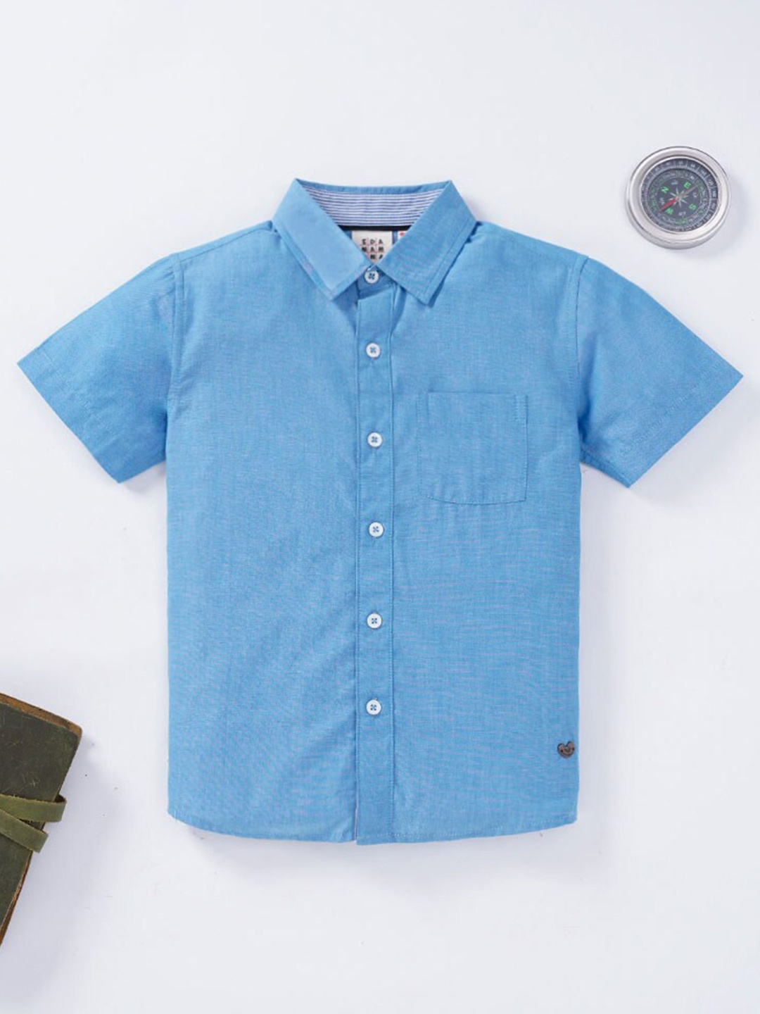 

Ed-a-Mamma Boys Blue Casual Shirt