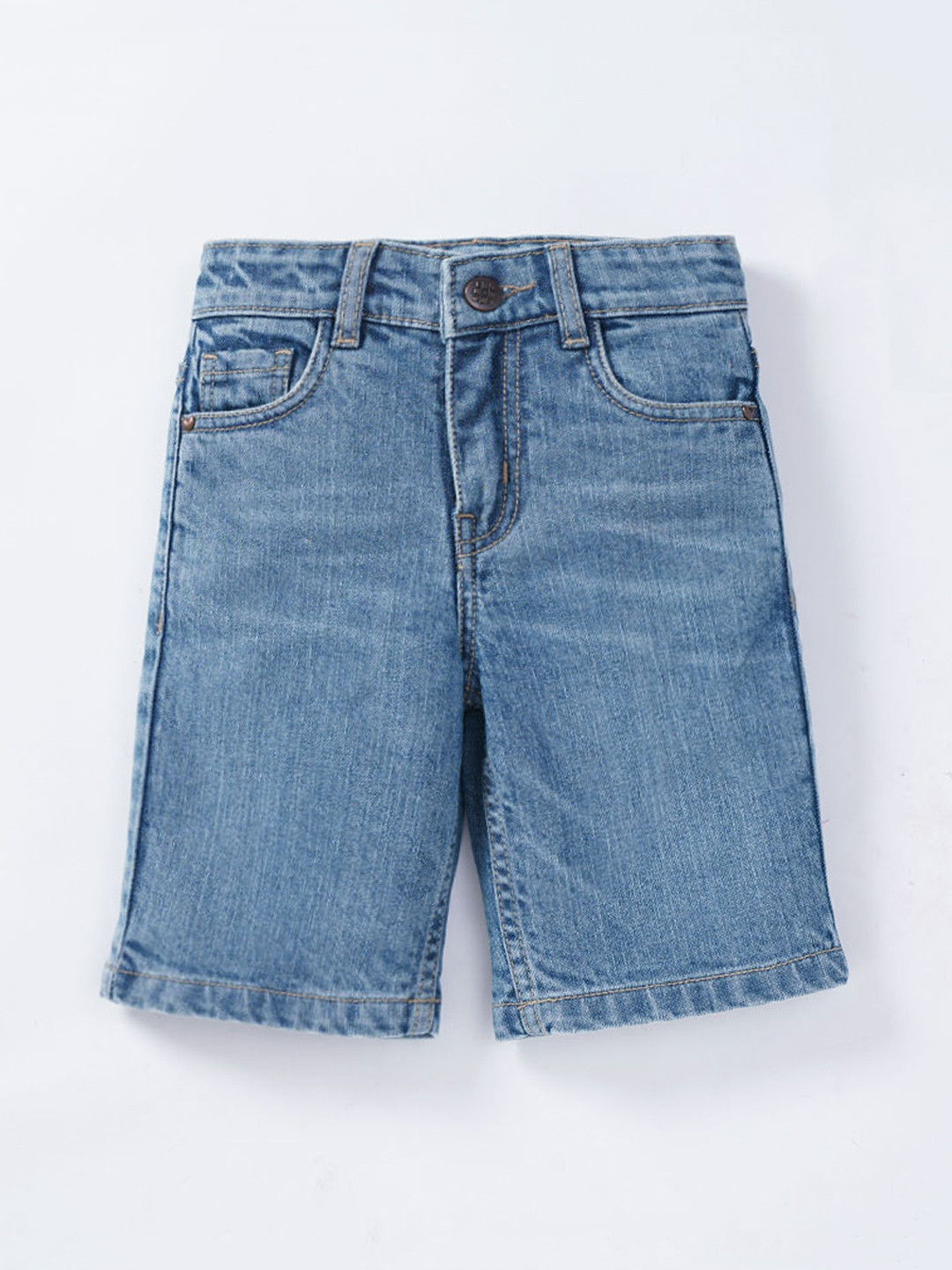 

Ed-a-Mamma Boys Blue Outdoor Denim Shorts