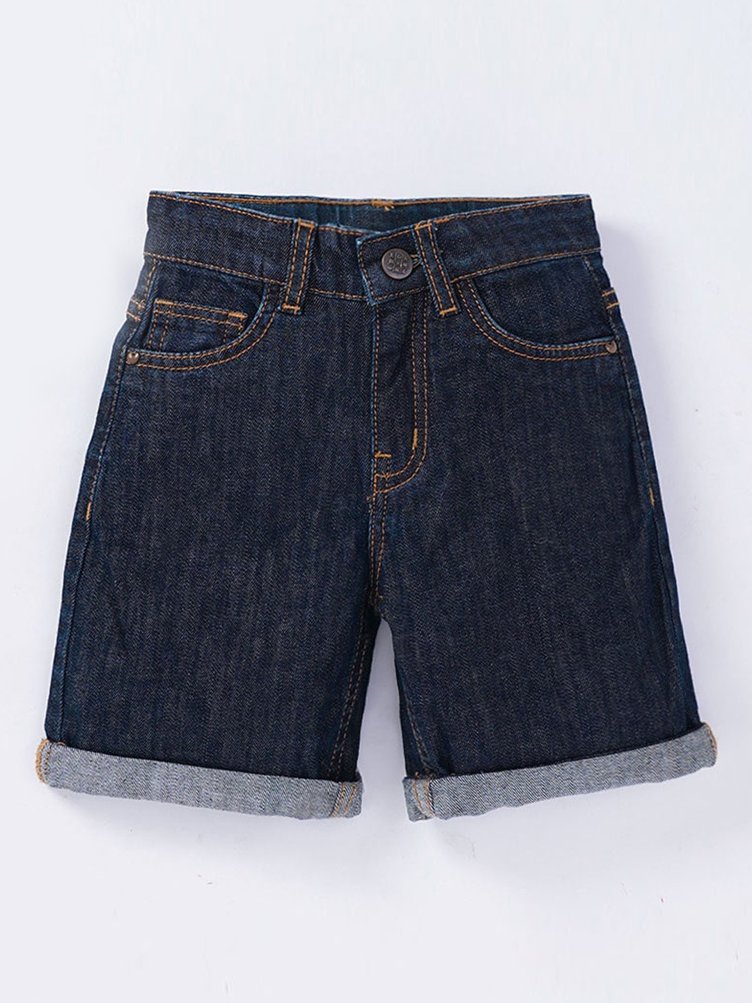 

Ed-a-Mamma Boys Navy Blue Denim Shorts