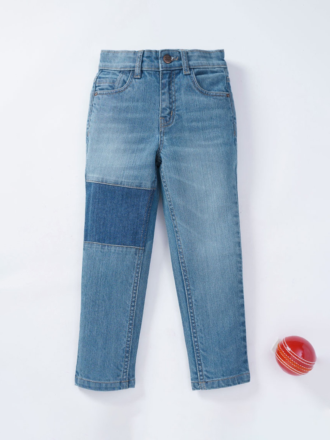 

Ed-a-Mamma Boys Blue Light Fade Jeans