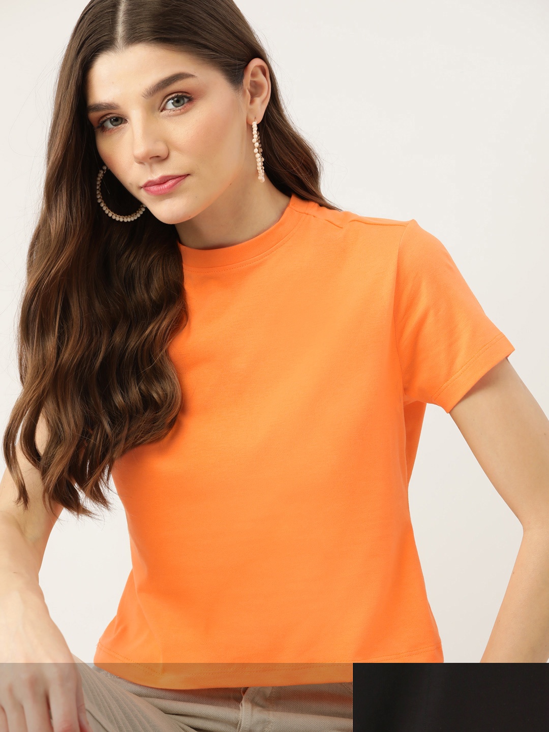 

DressBerry Women Pack of 2 T-shirts, Orange