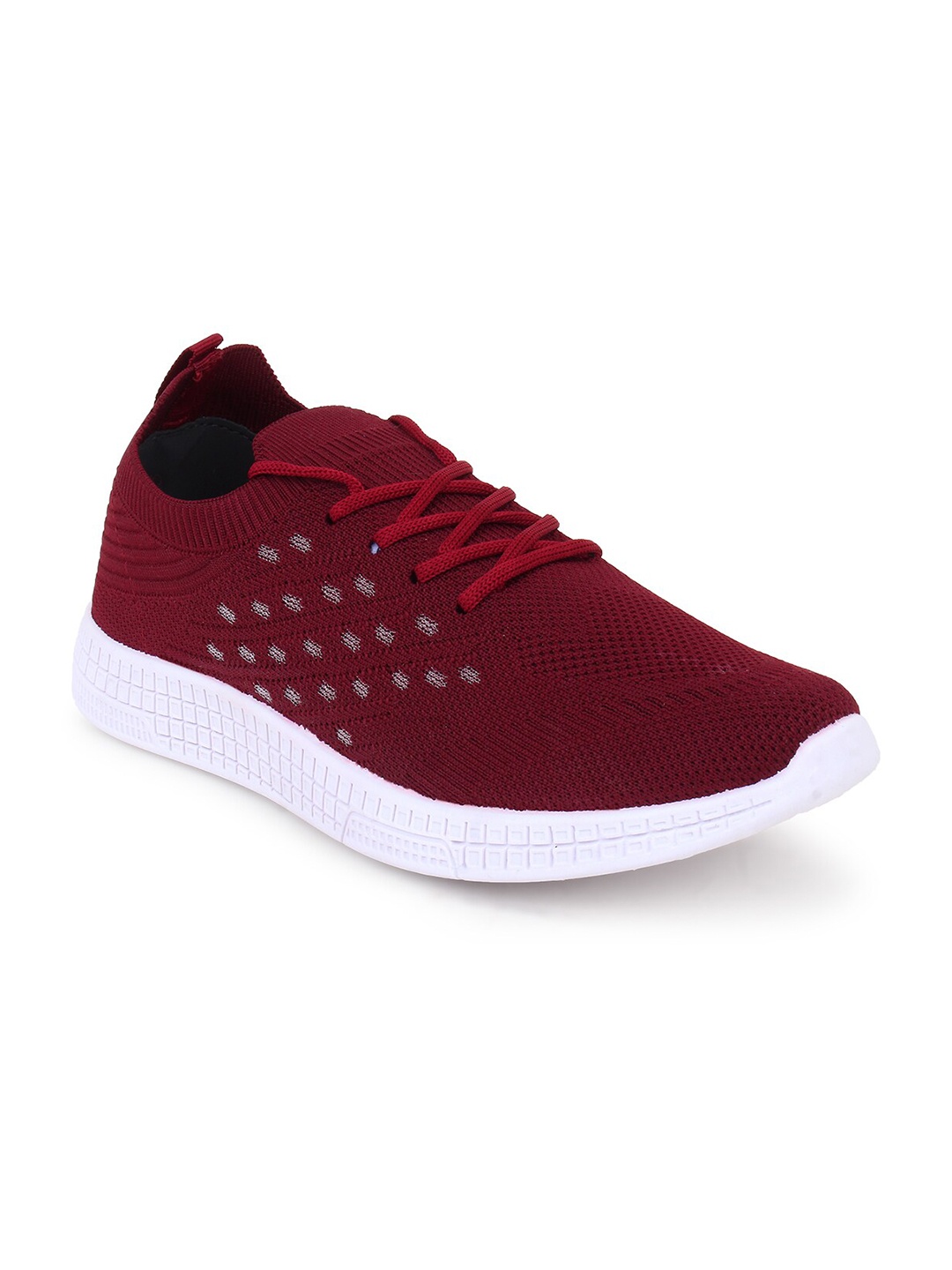 

Champs Men Maroon Mesh Running Non-Marking Shoes