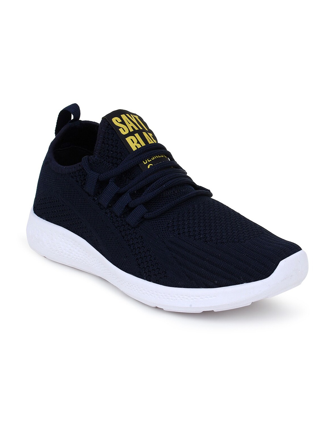 

Champs Men Navy Blue Mesh Running Non-Marking Shoes