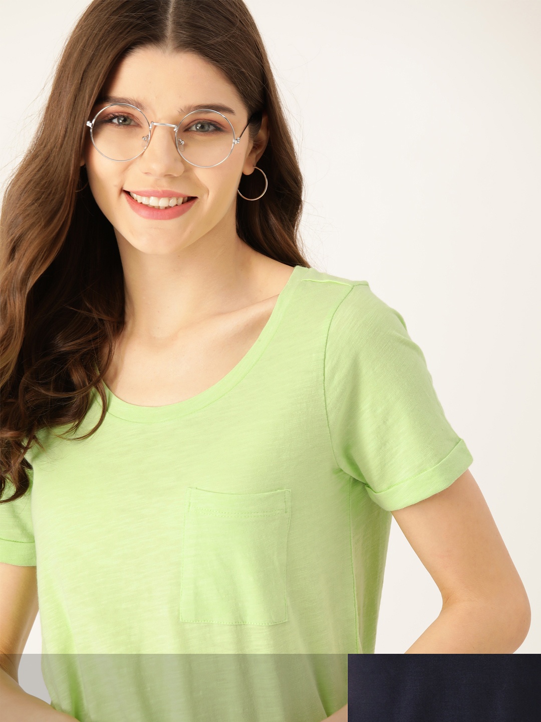 

DressBerry Women Pack of 2 T-shirts, Green