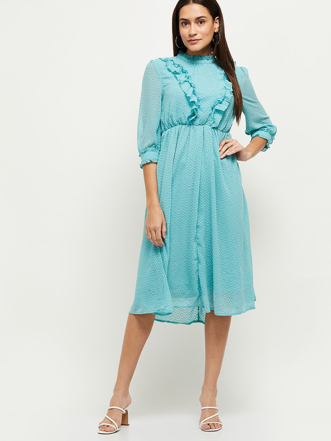 

max Teal Dress