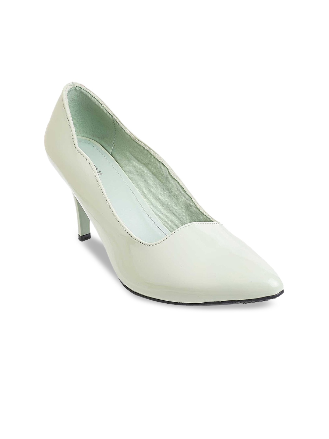 

Mochi Green Stiletto Pumps