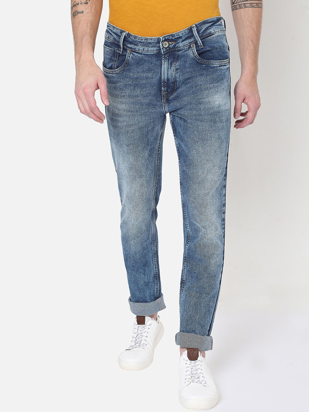 

Mufti Men Blue Slim Fit Stretchable Jeans