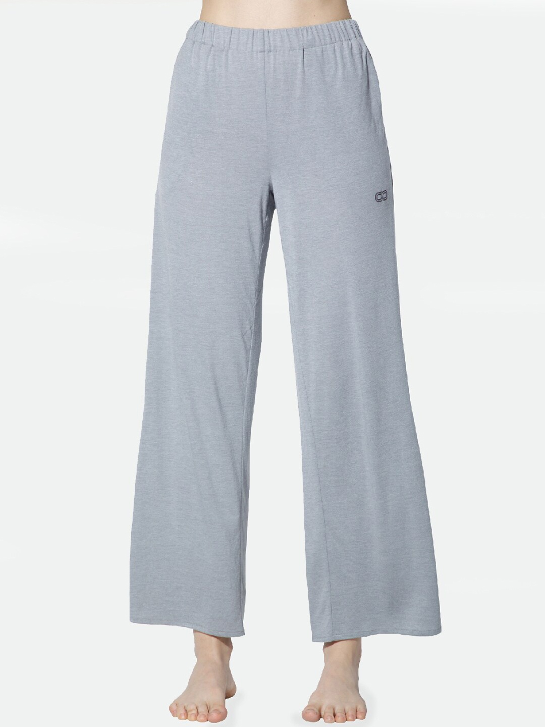 

Silvertraq Grey Melange Straight Track Pants