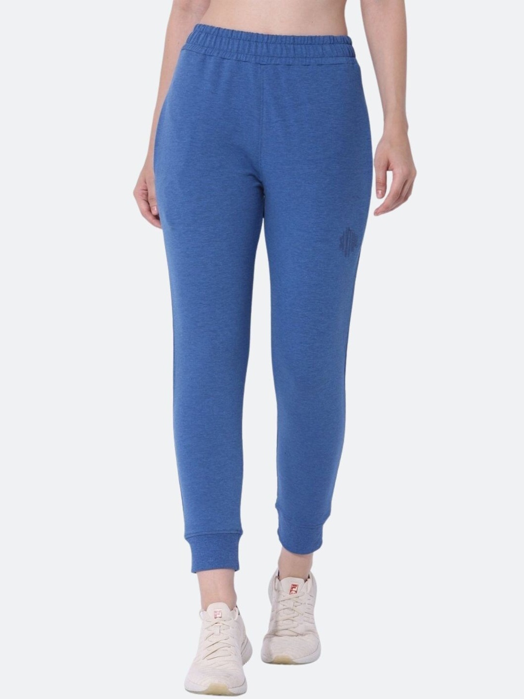

Silvertraq Blue Solid Slim-Fit Joggers