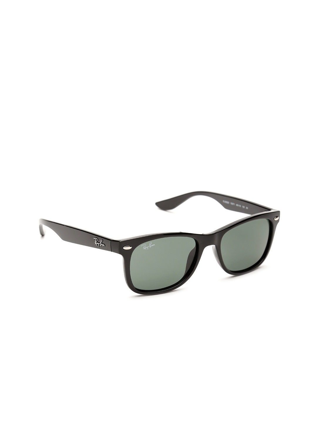 

Ray-Ban Kids Unisex UV Protected Green Lens Square Sunglasses - 0RJ9052S100/7148, Grey