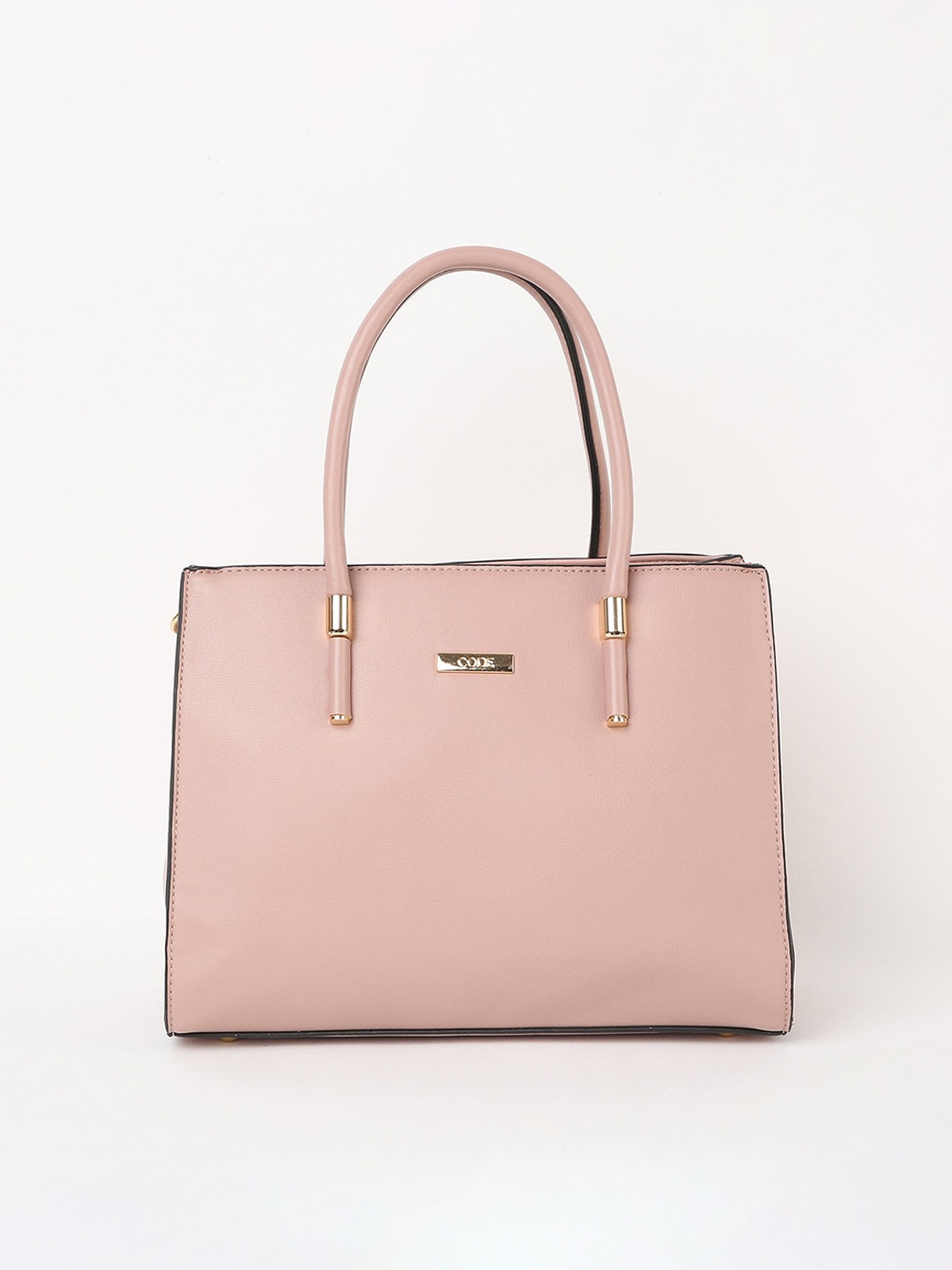 

CODE by Lifestyle Pink Structured Handheld Bag