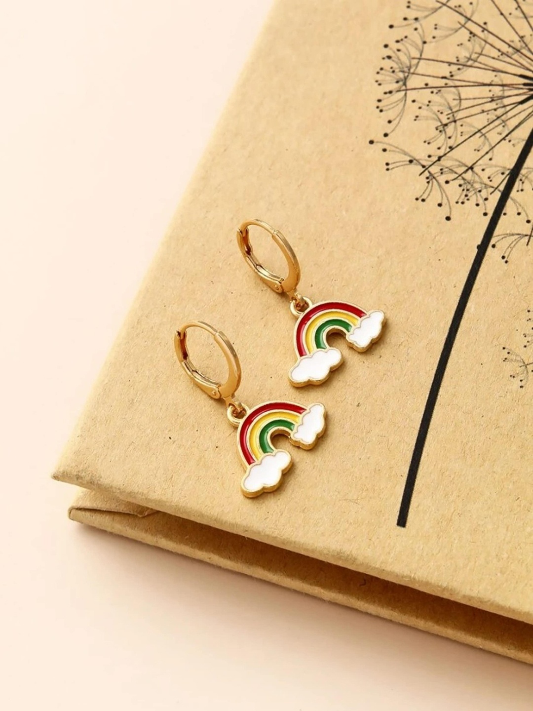 

EL REGALO Gold-Plated Earring Drop Earrings