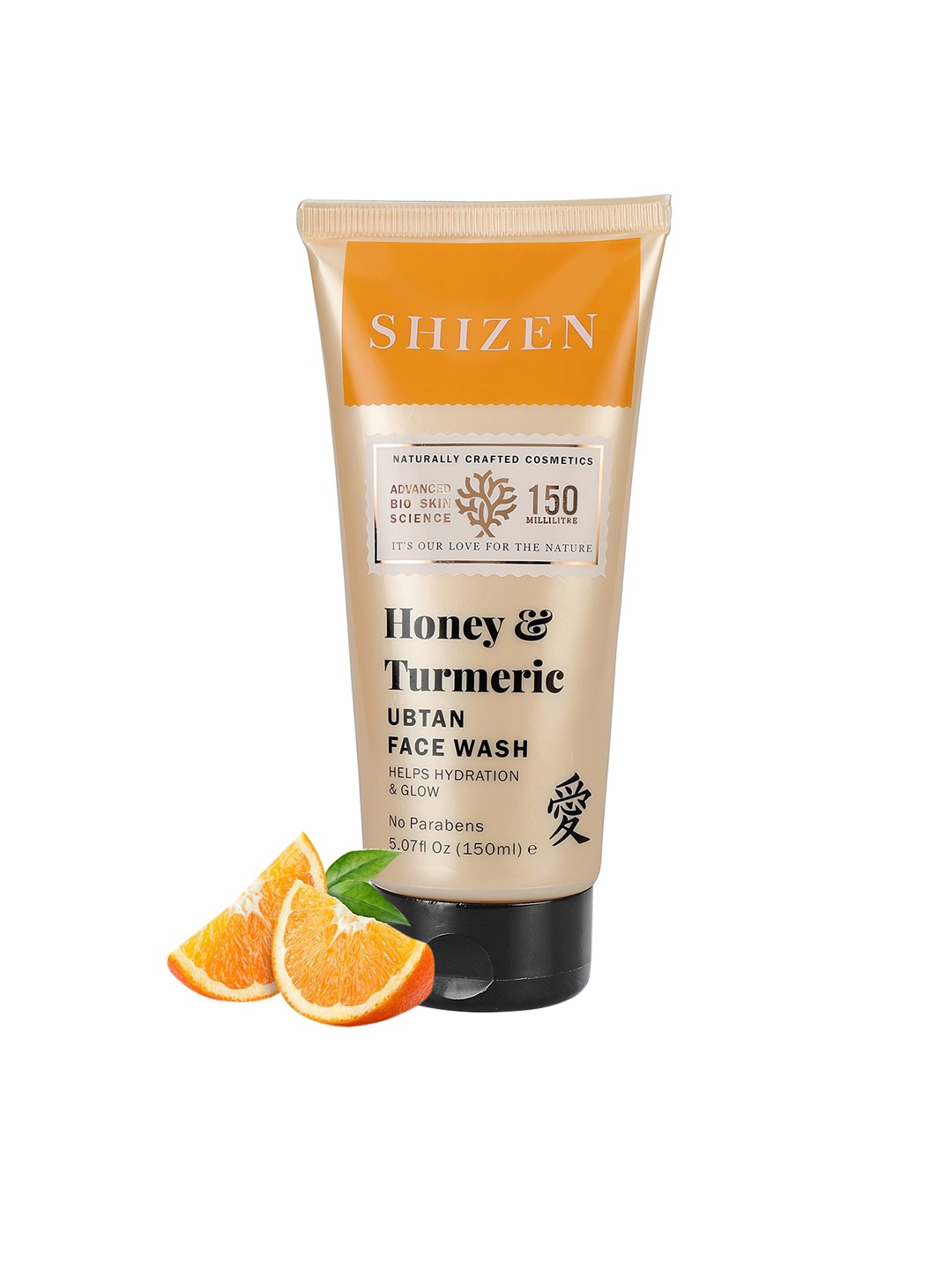 

Shizen Advanced Bio Skin Science Honey & Turmeric Ubtan Face Wash - 150 ml, Orange