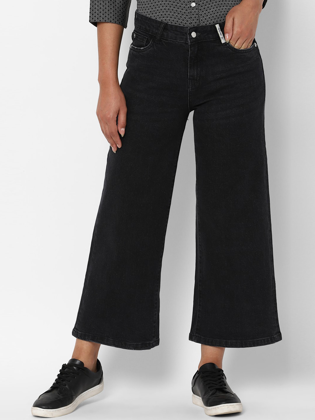 

Allen Solly Woman Women Charcoal Grey Jeans