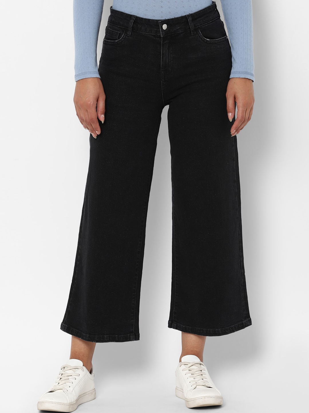 

Allen Solly Woman Women Black Straight Fit Jeans