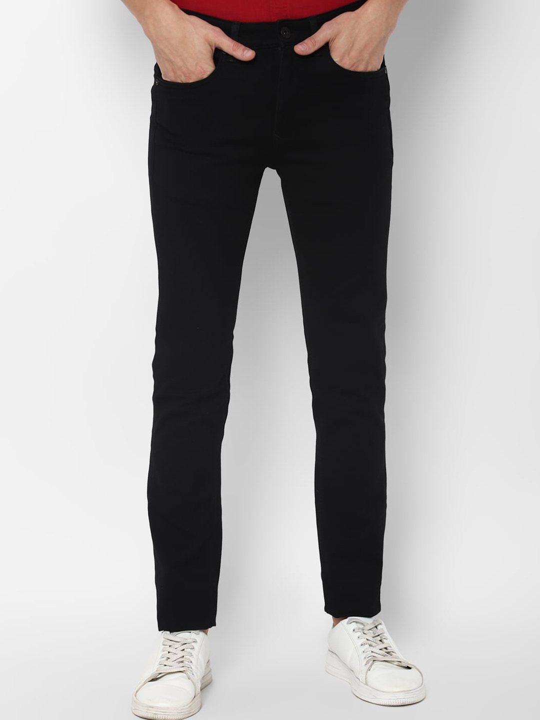 

Louis Philippe Jeans Men Black Slim Fit Jeans