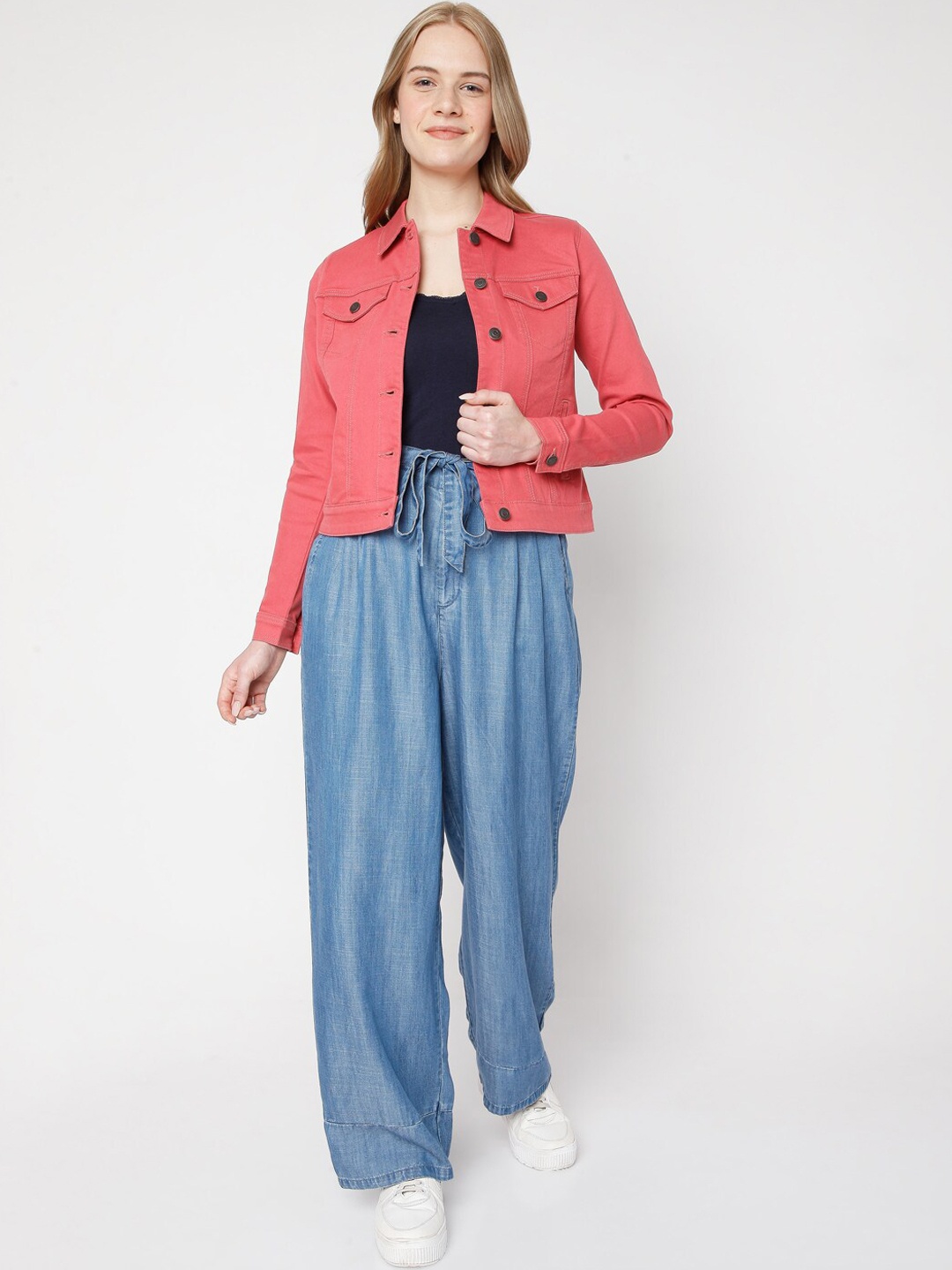 

Vero Moda Women Pink Tailored Jacket