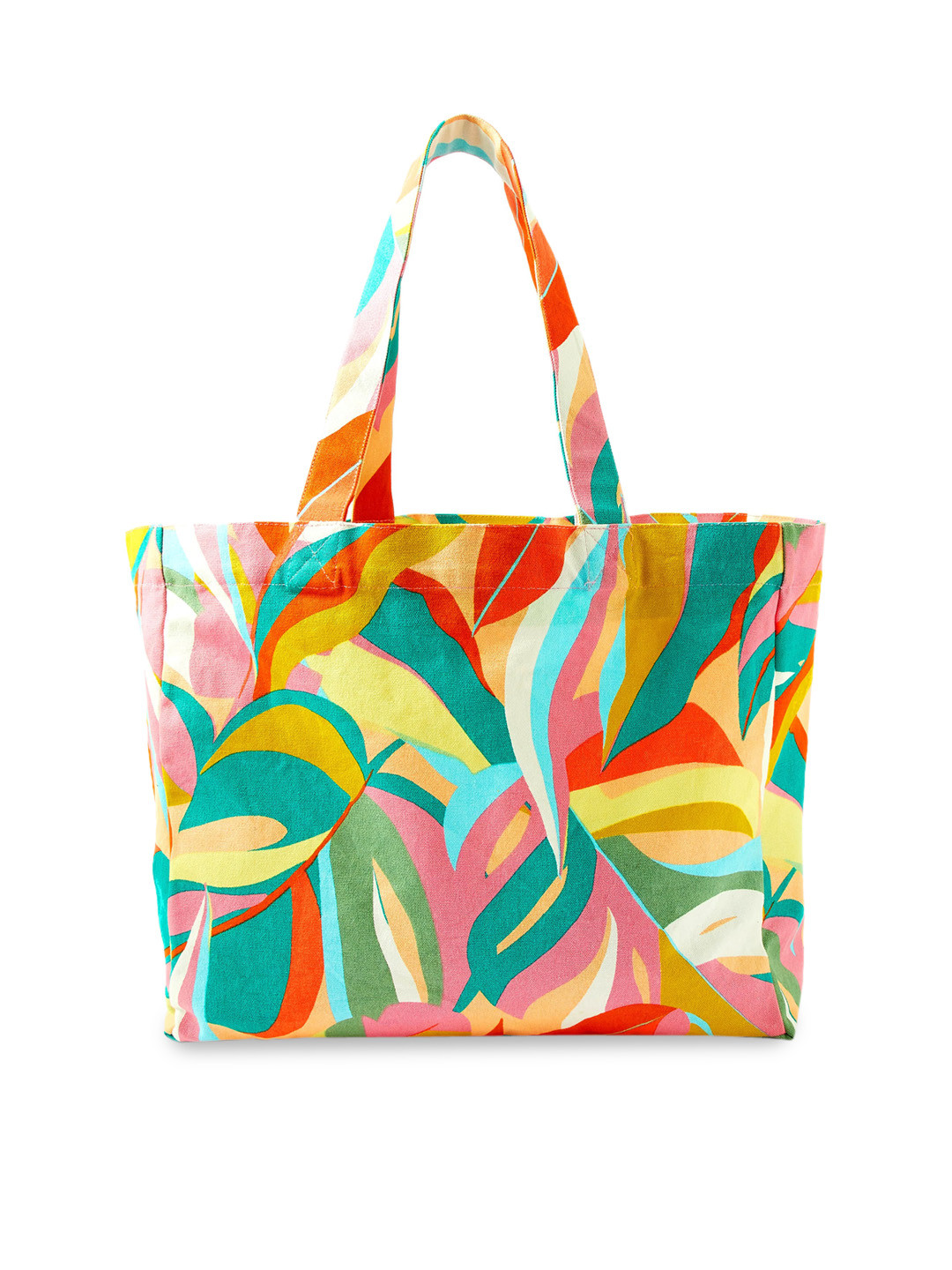 

Accessorize Women Multi Floral Printed Shopper Tote Bag