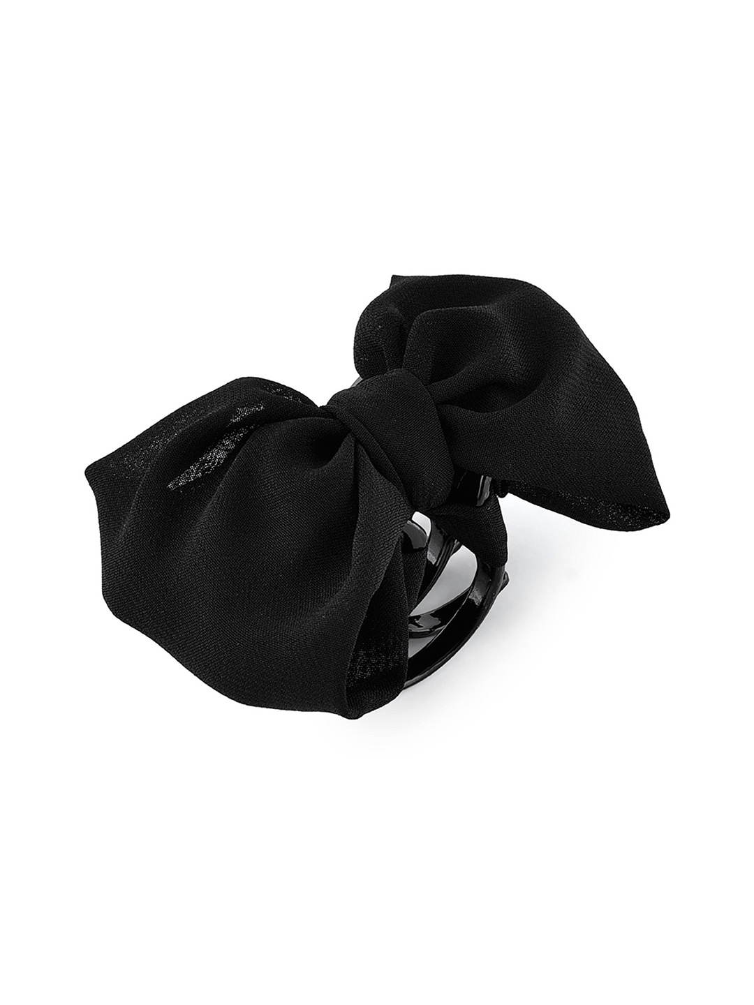 

Accessorize London Women Black Fabric Bow hair Claw Clip