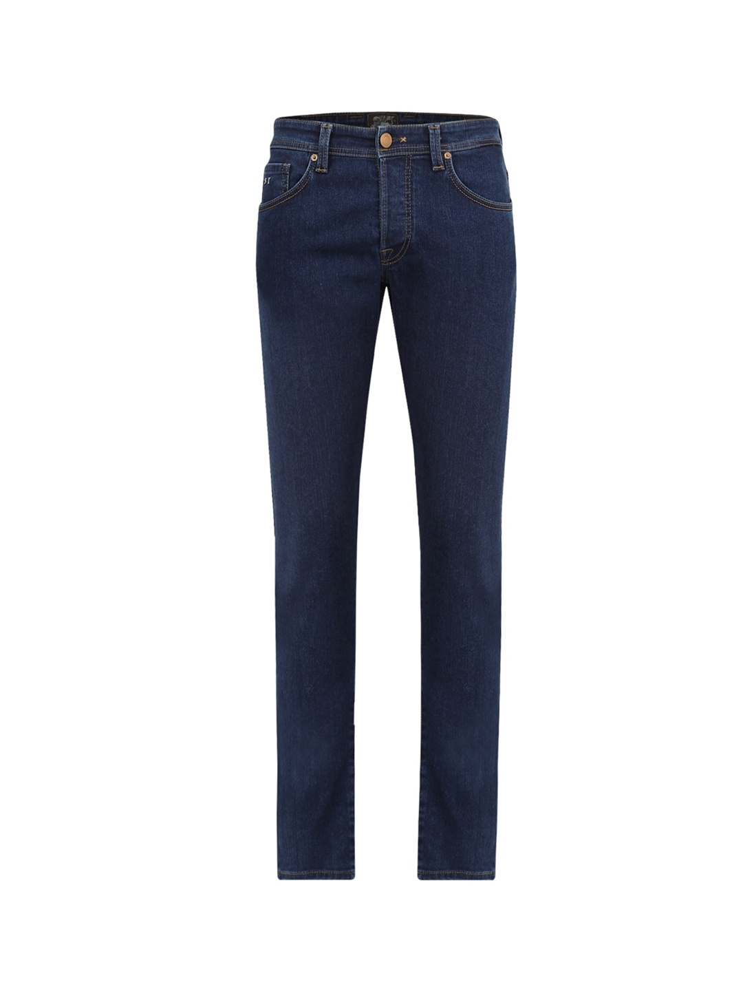 

Tramarossa Men Cotton Blue Regular Fit Mid-Rise Jeans