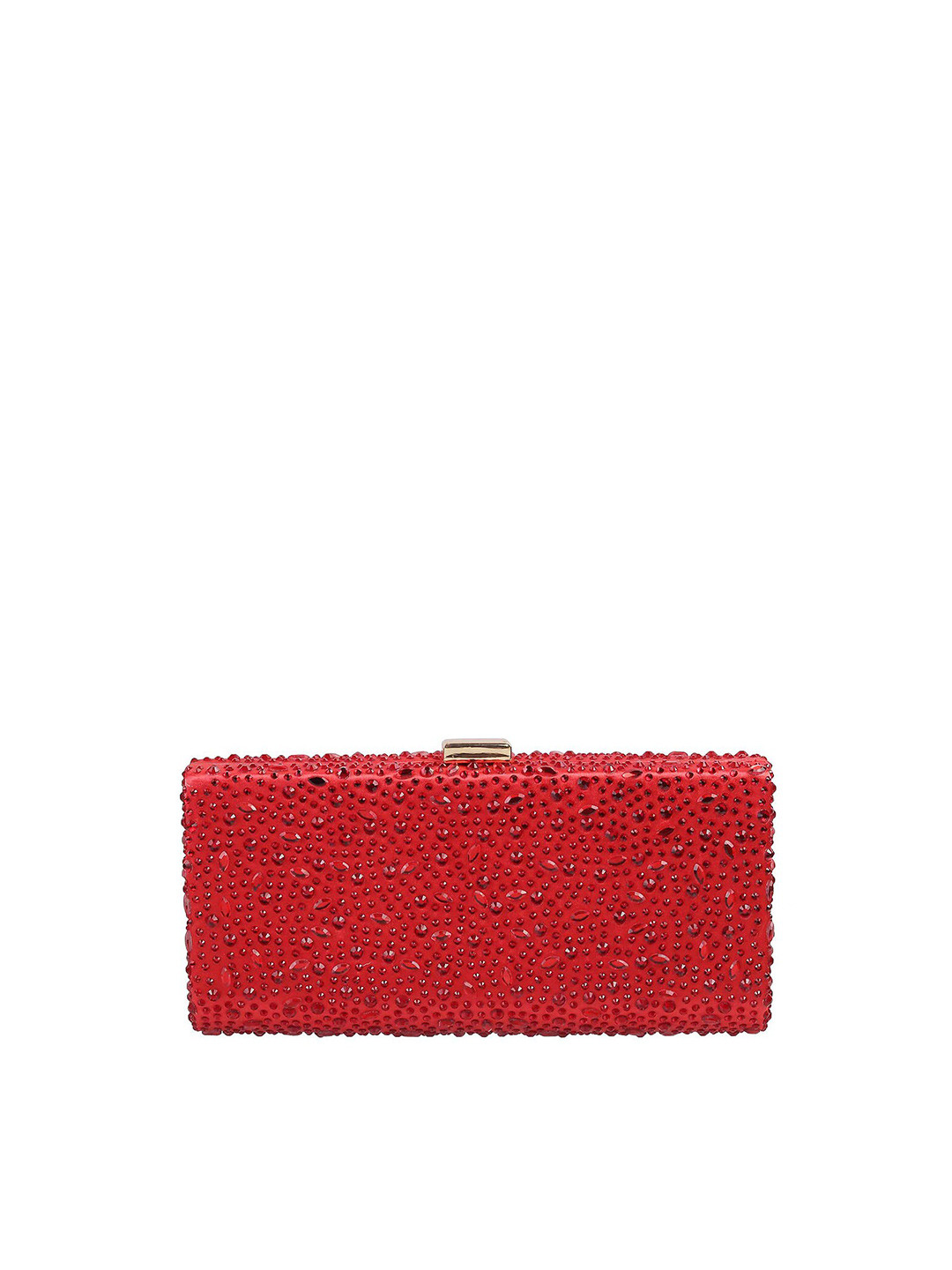 

Metro Red Embellished Purse Clutch