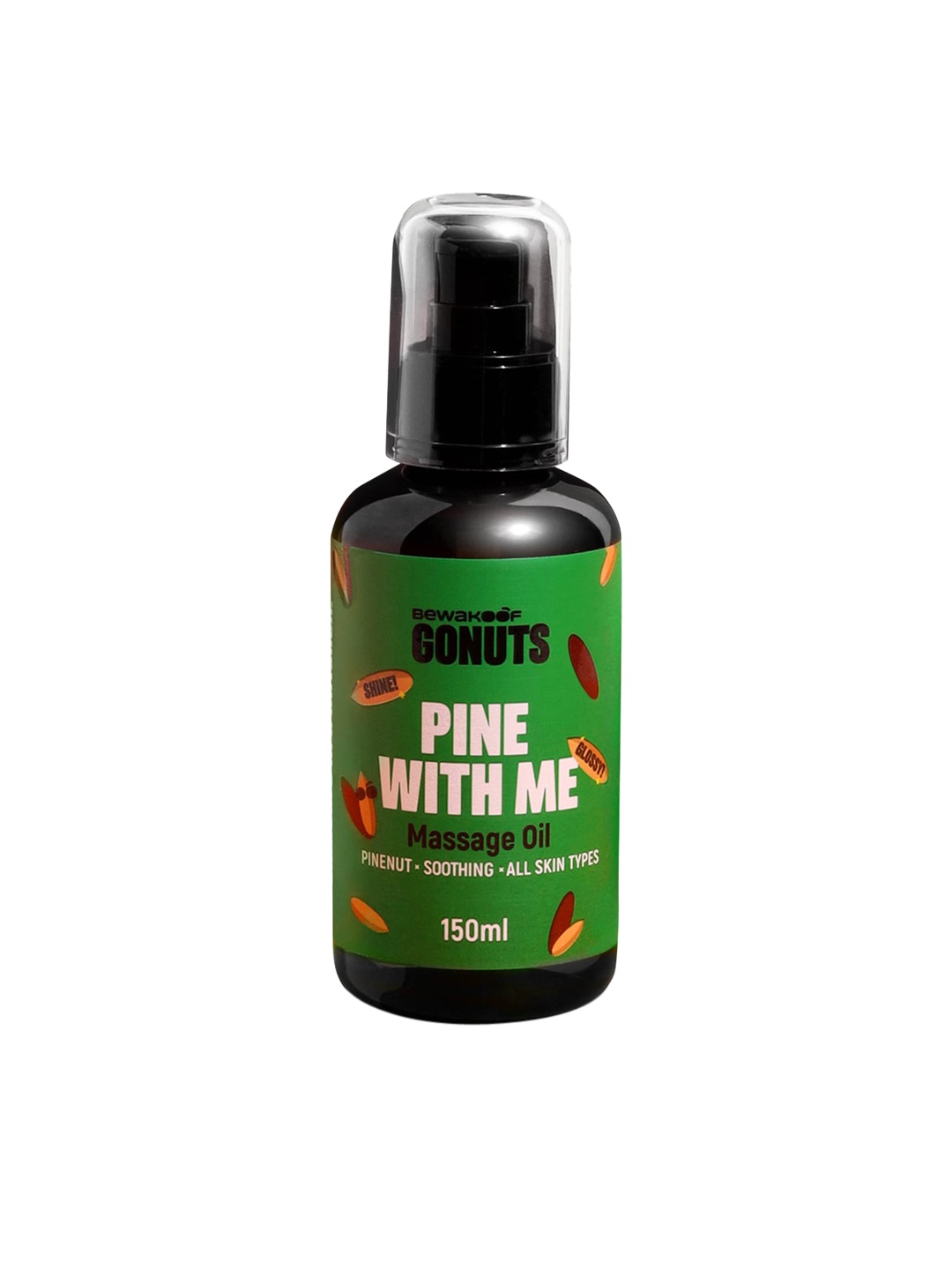 

GONUTS BY BEWAKOOF Pine With Me Body Massage Oil 150 ml, White