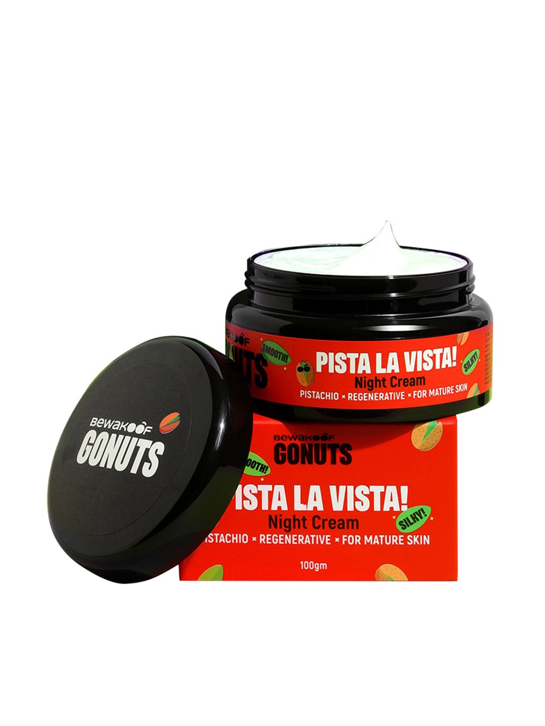 

GONUTS BY BEWAKOOF Pista La Vista Night Cream, Multi