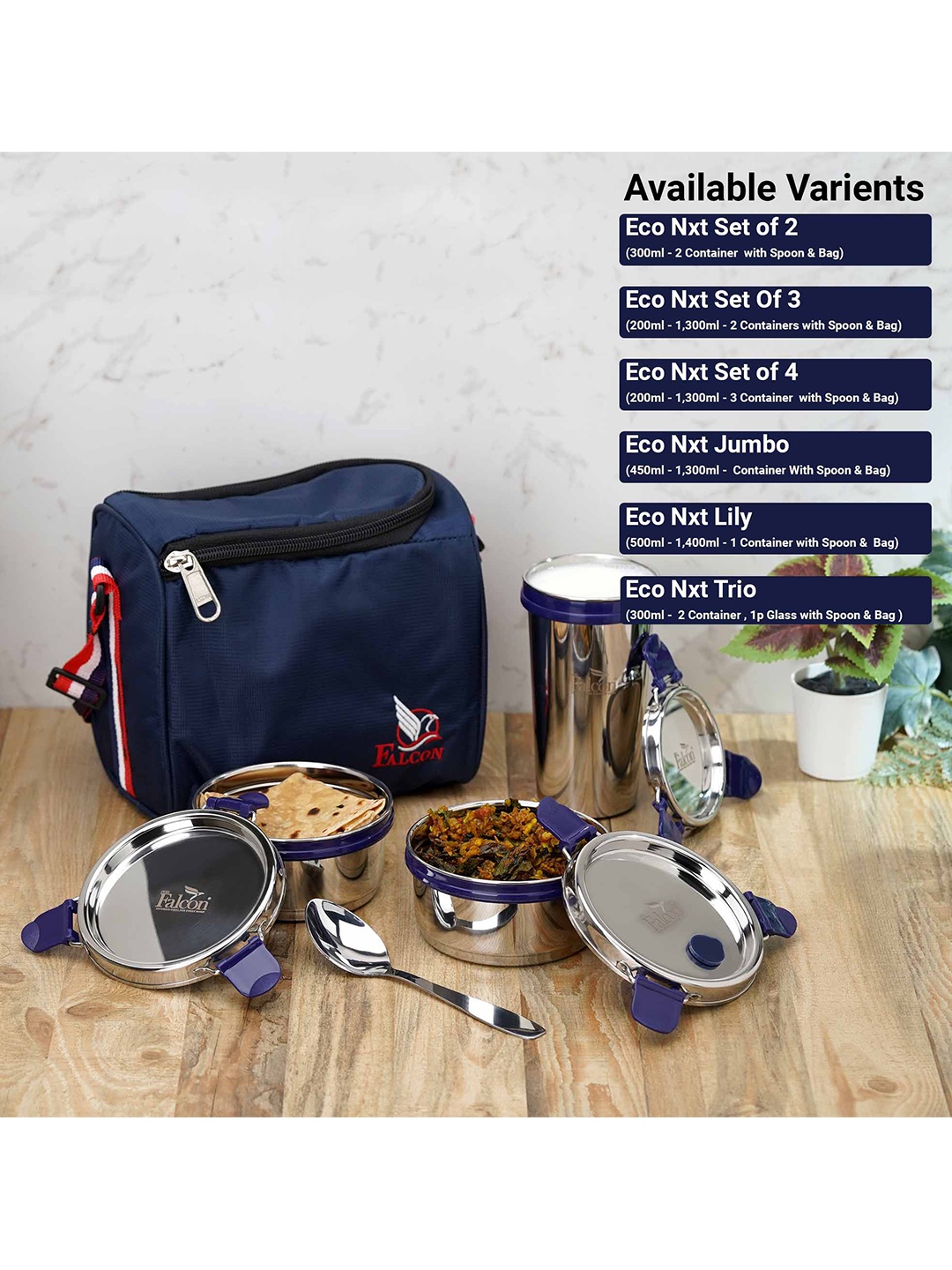 

PDDFALCON Unisex Blue Kitchen Storage