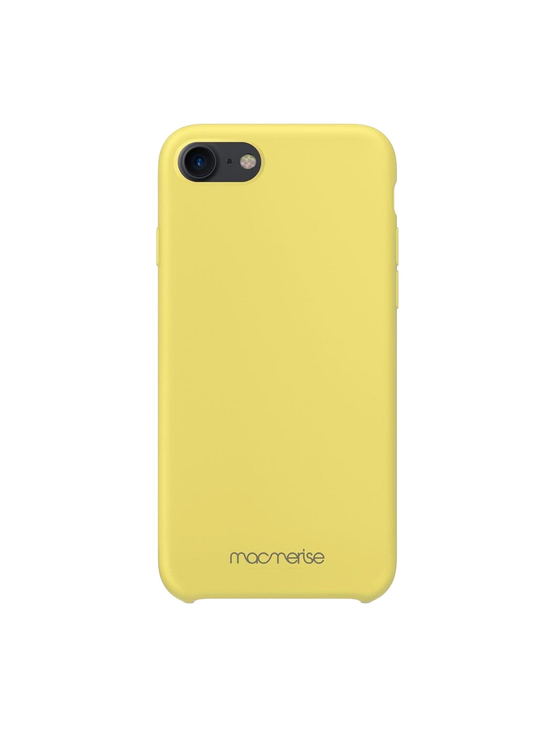 

macmerise Silicone Yellow Phone Case for iPhone 7, Multi