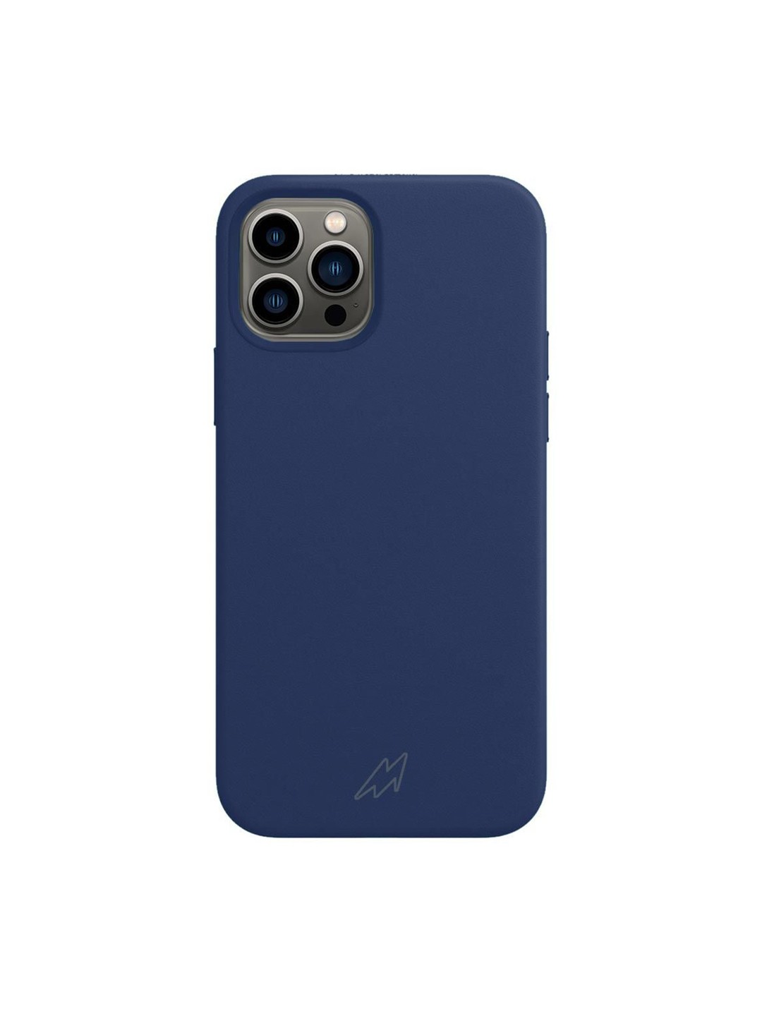

macmerise Navy Blue Solid iPhone 13 Pro Back Case